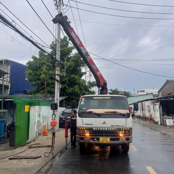 So sánh chi phí thuê và mua xe nâng qua biểu đồ tại H.Đức Thọ